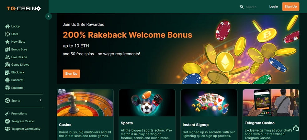 TG casino